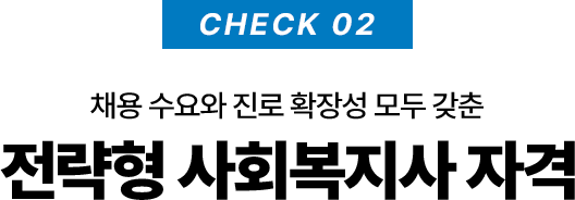 전략형 사회복지사 자격