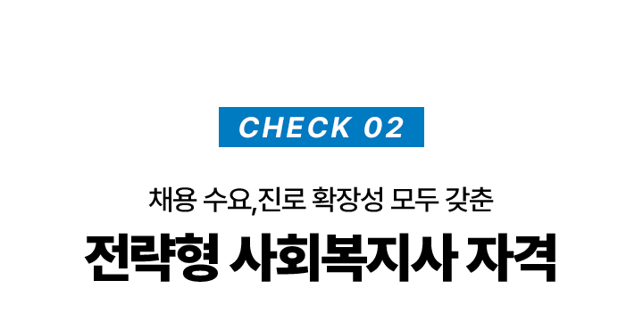 전략형 사회복지사 자격